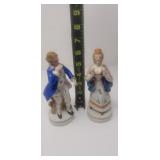 Occupied Japan Victorian Statues