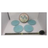 Cracker Barrel Ceramic Dessert Plates