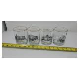 Set of 4 Drinking Glasses