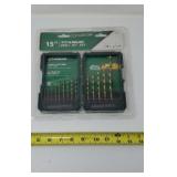 Master Force Titanium Drill Bit Set
