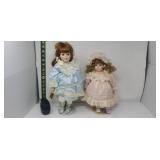 Porcelain Collector Dolls Including 1988
