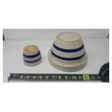 Roseville Ohio U.S.A. Pottery Bowls