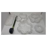 Divided Glass Serving Dishes, Platter
