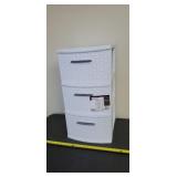 Sterlite 3 Drawer Storage Cabinet