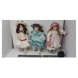 Porcelain Dolls including Dynasty