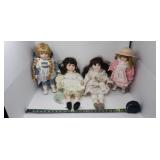 Porcelain Dolls including Dynasty