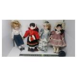 Porcelain Collector Dolls Including Dynasty