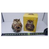 Ceramic Owl Candle Holder