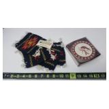 Coasters including 100% Wool