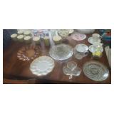 Tote of Assortment of Glassware