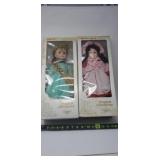 Gorham Porcelain Collector Dolls Rapunzel & Red