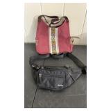 Fanny pack and purse