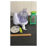 Hamilton Beach electric chopper, Squish shredder