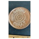 Frankoma, warm for your rolls