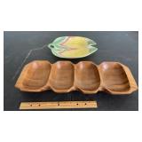 Woofing serving tray, corn platter