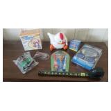 Kids Toys, Tony Stewart Key Ring, Mentos Geyser