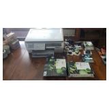 18gal.Rubbermaid Tote, Hp Photosmart All in one