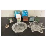 Christmas decorations and bowls