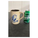 Conner Prairie Clay bird coffee cup