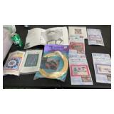 Tote full quilting supplies