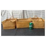 Wicker baskets
