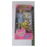 1998 Warner Bros Barbie loves Tweety Doll