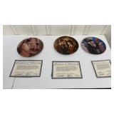 Decorative Plates Gone w the Wind