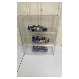 Micheal Waltrip NASCAR Cars in hard plastic