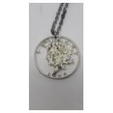 1925 Peace Silver Dollar Necklace