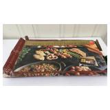 Non stick double stovetop indoor grill , never