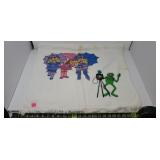 Vintage Muppets Lady Pepperell Bath Towel