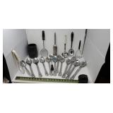 2004 Heyduck Pottery Utensil Holder, Stainless