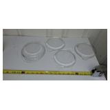 4 Pyrex Lids