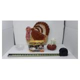 Pilgrim S&P Shakers, Turkey Platter, Mikasa Tea