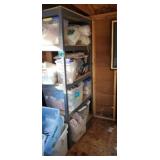 Whole Shelf Full Of Material & Totes