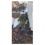 Tomato Cages Planters, Garden Hose