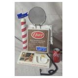 Oster old store light up display works.