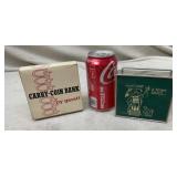 Vintage Carry Coin Bank by Garett ( A Penny