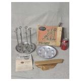 Two new Sunbeam shish-kabob carousel rotisseries.