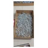 Box of new peg board hooks.