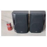 Old / New store stock RCA stereo speakers.