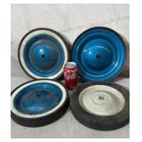 Old Store Stock, New Solid Rubber Wheels , 10 x