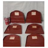 New. Old store stock steel dust pans 6 of them