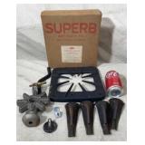 Vintage Cast Iron Superb Gas Hot Plate