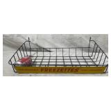 Vintage metal Display Rack Freezettes Food