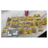 Old/New Store Stock,  Hangers, Cupboard Hinges,