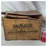 Vintage Seal Master Ball Bearing Box