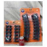 Lionel G Gauge Plastic Curve And Straight Track