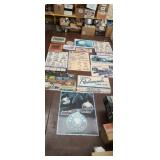 Train posters & train boxs.