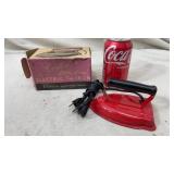 Vintage Controla Little Lady Electric Toy Iron